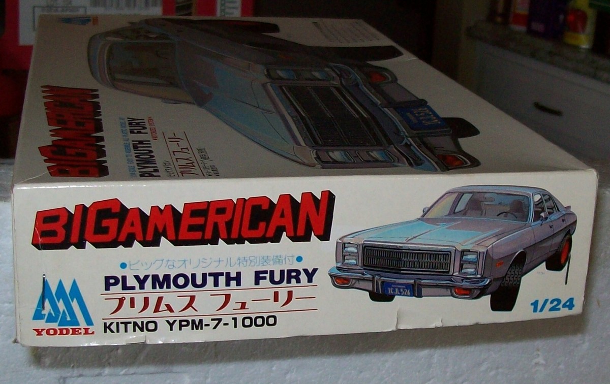 BIG AMERICAN プリムスフューリー 1:24 Plymouth Fury 'Big American' Kit by YODEL JAPAN | eBay
