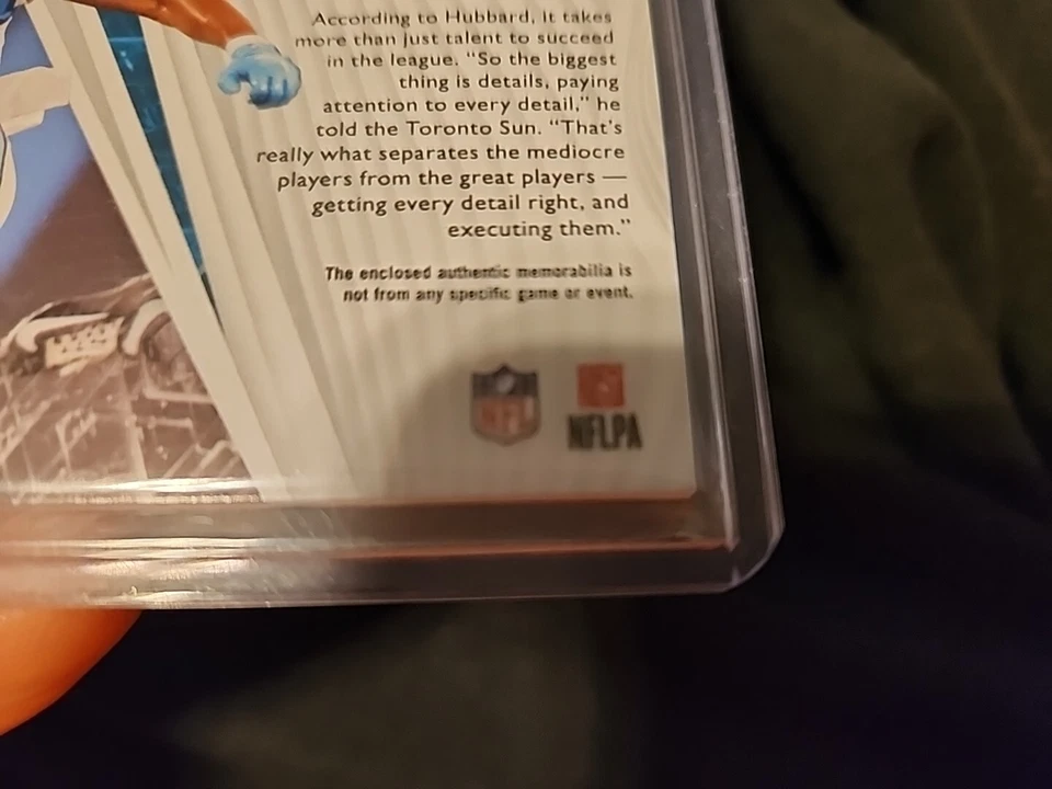 2021 Limited Chuba Hubbard Panthers Rookie RB/35 Unlimited Potential Nice Patch - Image 3 of 4