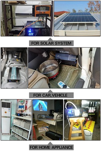 Reliable Power Inverter 3500W Pure Sine Wave Converter 24V to 110V 120V Remote - Picture 11 of 12