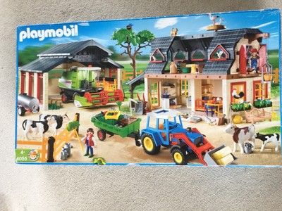 Playmobil 4055 Farm Mega Set Rare Box Instructions Excellent
