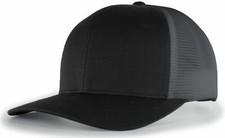 Pacific Headwear 110F Flexfit Trucker Mid-Profile Pro-Model Snapback Hat