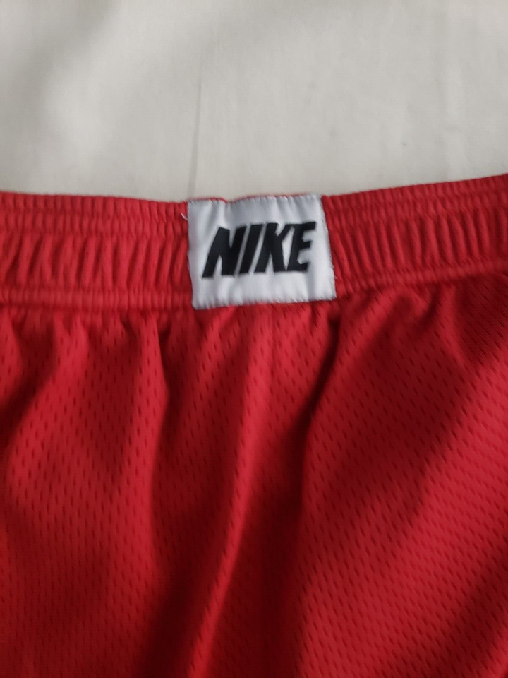 Nike Dri Fit Basketball Shorts Mens Large Red POCKETS DRAWSTRING eBay