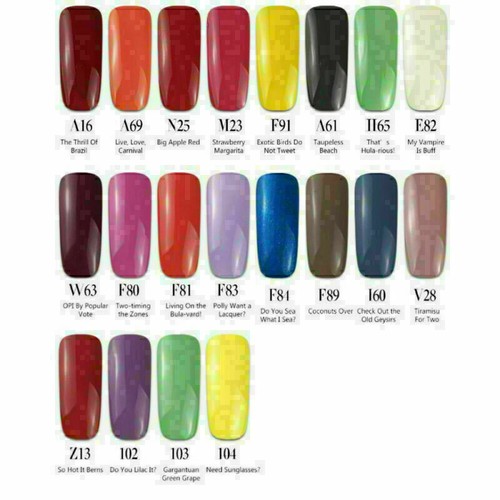 240 COLORI OPI Gel Colore Immergiti LED/UV Scegli il tuo colore smalto gel 0,5 once 100% - Foto 8 di 247