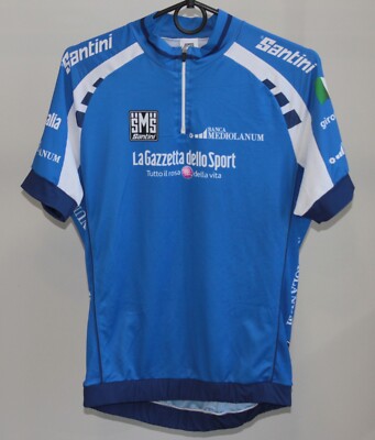 Santini La Gazetta dello Sport Giro 2012 Herren Offizielles Radtrikot Größe XL
