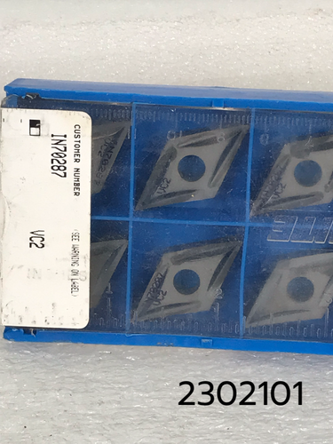 DNMP 531 E VC2 New Full Package of 10 Valenite Tungsten Carbide Inserts - Picture 5 of 6