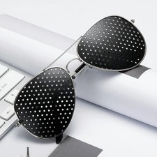 Small Hole Glasses Eyes Correction Exercise Eyesight Care Improvement Unisex