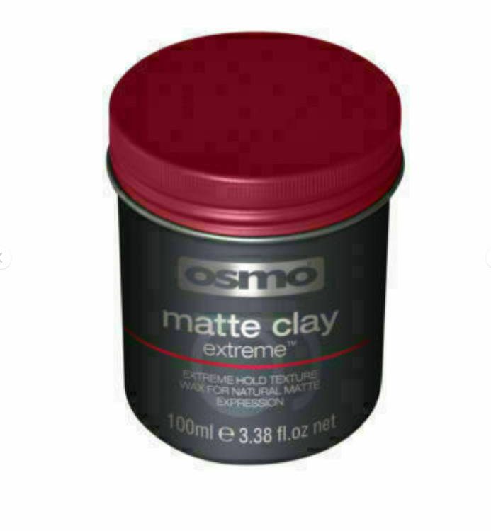 Osmo Matte Clay Extreme 100ml –Extra Strong Hold Hair Wax |Ultra  Finish-2pcs - Image 6