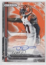 2014 Topps Strata Rookie Auto Orange Topaz 16/99 Darqueze Dennard #185 Auto 4m3