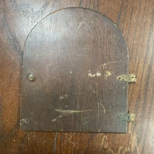 Sessions Somers Tambour Clock Back Door With Hinges