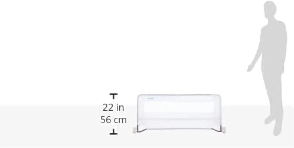 Protector de riel de cama oscilante Regalo, con sistema de seguridad de anclaje reforzado Foto 3 de 4