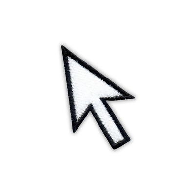 Pfeil Cursor - Standard Patch/Abzeichen bestickt