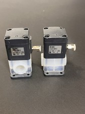 SMC - LVA20-02N-C  Air Operated Chemical VALVES -  1/4” Female NPT (lot of 2)