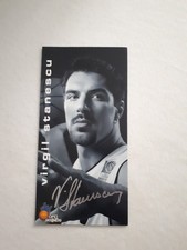 Koszykówka Frankfurt Skyliners Virgil Stanescu ręcznie podpisana karta z autografem
