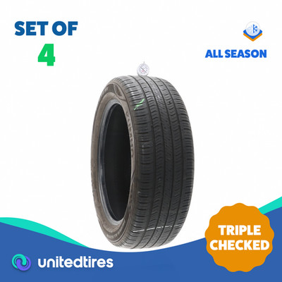 Set of (4) Used 215/55R18 Kumho Solus TA51 95V - 5-7/32 (1355L)
