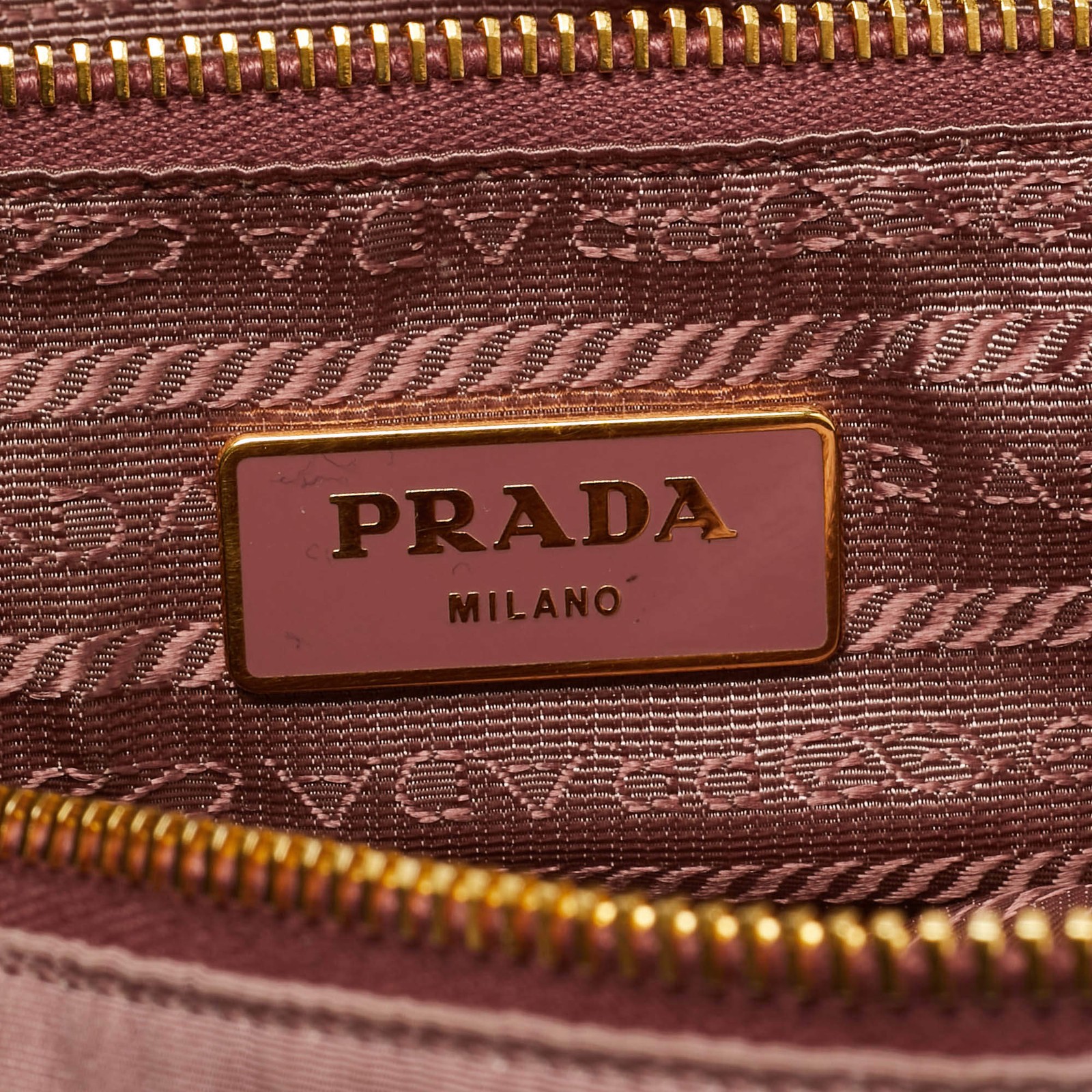 Prada LilacMulticolor Faille Nylon Satchel thumbnail 10