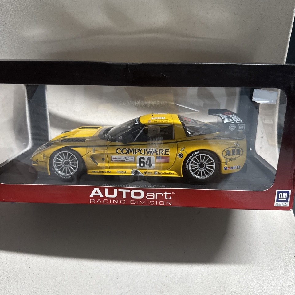 Minichamps Corvette C5-R GTS 1/43 – Le Mans 2004, Miniature Occasion