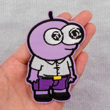 Happy Friends Embroidery Patch Funny Cartoon Iron On Patches For Clothing Thermo