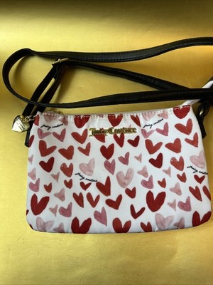 Juicy Couture Watercolor Hearts   Triple Crossbody Bag Recycled Material No tag