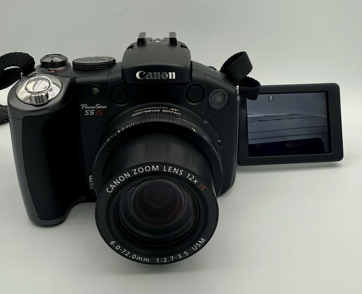 PowerShot S5 IS Canon PowerShot Digital Cameras 8-9.9 MP Maximum