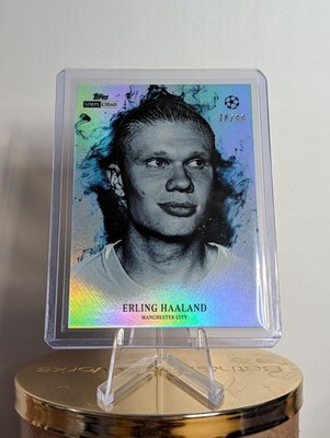 2026 Topps Simplicidad UEFA Erling Haaland Manchester City /99 Color Match