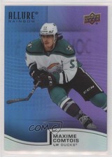 2021-22 Upper Deck Allure Rainbow Blue Purple 51/199 Maxime Comtois #R-71 o1h
