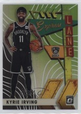 2019 Panini Donruss Optic Express Lane Lime Green Prizm 114/149 Kyrie Irving nd3