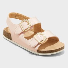 Cat  Jack Toddler Reagan Sandals Pink 6T - Contoured Footbed girl