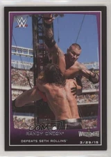 2015 Topps WWE Road to Wrestlemania Randy Orton #104