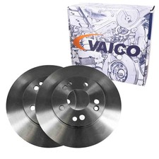 2x VAICO BREMSSCHEIBEN 284mm BELÜFTET VORNE passend für MERCEDES 124 190 E-KLASS