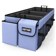  Trunk Organizer - Car Organizer, Foldable Trunk organizer for X-Large Blue