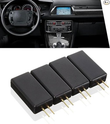 4 PCS Automotive Airbag Bypass Resistor, 12V 2-Pin Airbag Analog Tester, Automot