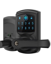 Smart Fingerprint Keyless Keypad Door Lock - 50 Fingerprints, Auto 2-99s