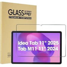 1 Pack Tempered Glass Screen Protector for Lenovo Idea Tab 11" 2025/2024