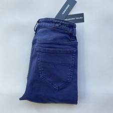  188 Diesel Women  s Skinzee Super Slim Skinny Jeans Regular Waist 0851W Size W24