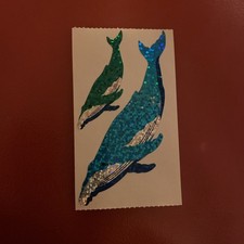 Hambly Prism Humpback Whales Half Sticker Strip