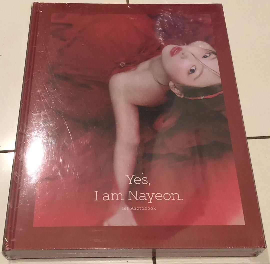 Yes I Am Nayeon Burgundy Ver. | eBay