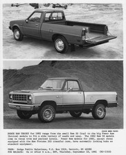 1982 Dodge Ram 50 And Power Ram Press Photo 0308