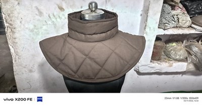 Medieval Cotton Padded Nack Coller Brown Coller