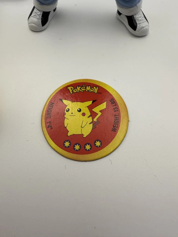 Pokémon Vintage 1998 Ash & Pikachu Deluxe Trainers Figure Complete Set - Image 3 of 4