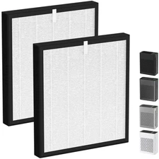 HEPA Air Filter Compatible with ToLife TZ-K2, 3-in-1, 2 Pack