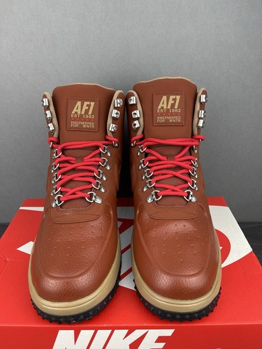 Stivali Nike Lunar Force 1 Duckboot 18 Cinnamon da uomo UK 10,5 BQ7930-200 - Foto 3 di 13