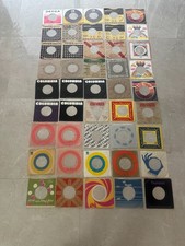 Lot of 157 Record Label Company Stock Sleeves 45 rpm 7" Vinyl  FREE SHIPPING
