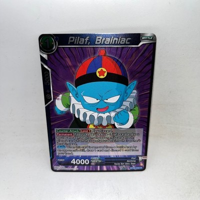 Pilaf, Brainiac BT30-032 Rare Three Glorious Fighters Dragon Ball Super Foil NM