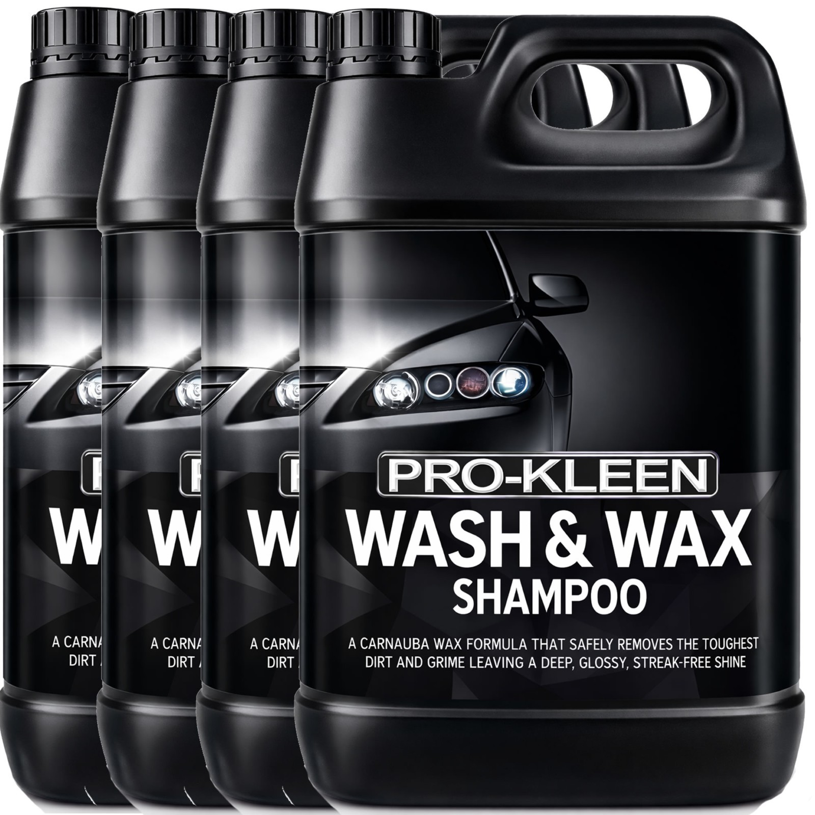 ProKleen Wash & Wax Professional Car Shampoo Carnauba Wax Polish Valeting 20L