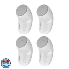 EUDEMON (4 Pack,White) Adjustable Door Guard Door Stop, Finger Pinch Guard,Re
