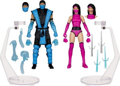Mortal Kombat Klassic 7 Inch Action Figure 2-Pack - Sub-Zero vs