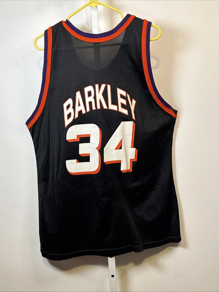 Camiseta De Colección Campeón Phoenix Suns Charles Barkley NBA Talla 48 Años 90 Excelente Estado Foto 4 de 4