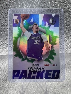 Topps 2026 NBA Hoops Jacked Cooper Flagg JP-11 Rookie RC Mavericks NBA