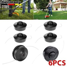 6x PROFI Fadenspule Doppelfadenkopf für Motorsense Fadenkopf Tippautomatik Spule