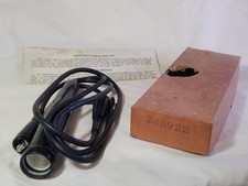 Vintage Auto Engine Timing Light With Box And Instruction Sheet---untested